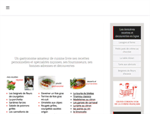 Tablet Screenshot of cuisinenicoise.fr